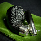 Peterson of Dublin System Spigot Sandblasted Briar Pipe - Shape 303