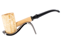 Missouri Meerschaum Diplomat 5th Avenue Corn Cob Pipe - Bent