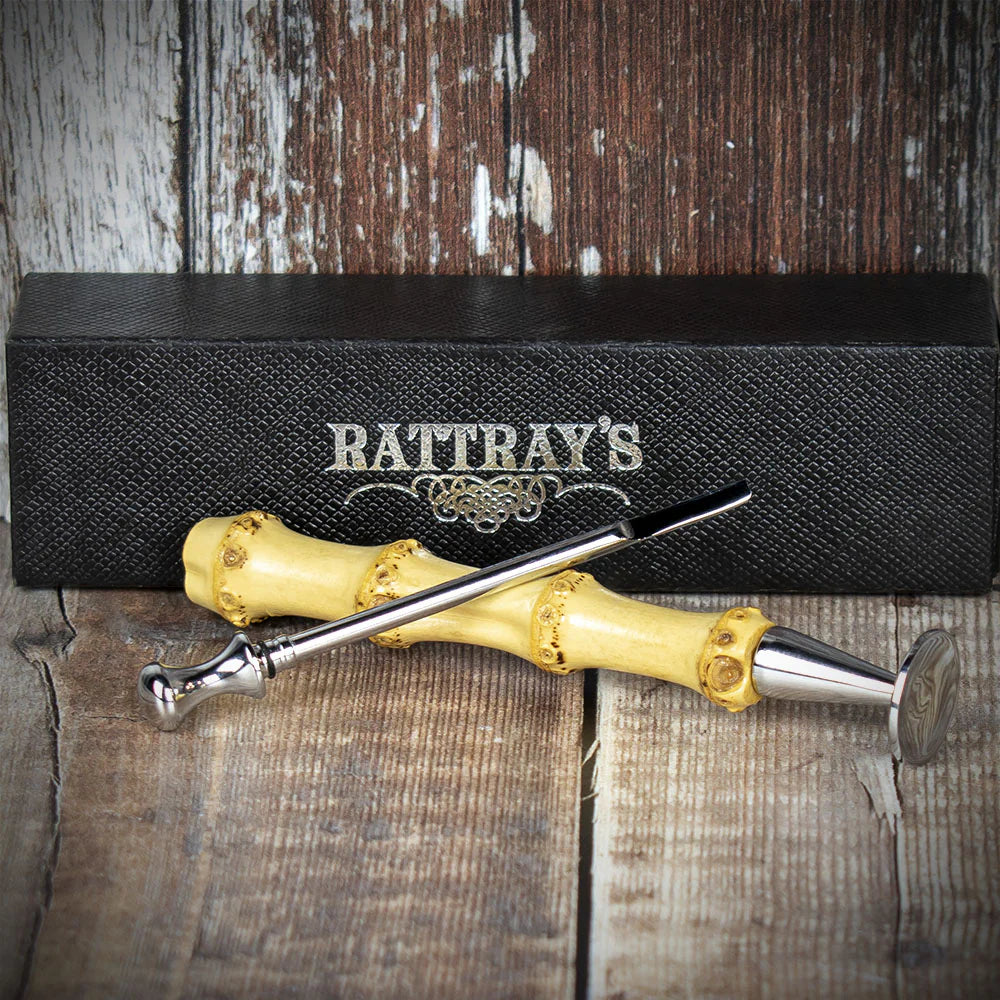 Rattrays Slimline Caber Pipe Tamper - Bamboo
