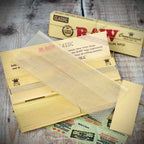 RAW | Classic Connoisseur King Size Slim Rolling Papers & Tips | Bundle of 2