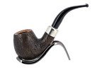 Peterson of Dublin Arklow Sandblasted Briar Smoking Pipe - Shape 68 - 9mm
