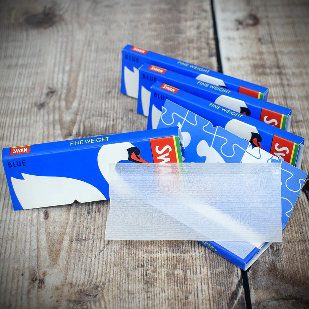 Swan Rolling Papers Regular Blue - 5 Packs