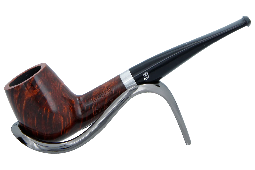 Big Ben Sylvia Tan Polish Briar Smoking Pipe -  Shape 808