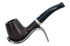 Savinelli Oscar Liscia Marrone Scuro 628 - Briar Pipe