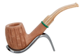 Savinelli Bamboo Rusticated Natural 607 - 6mm Briar Pipe