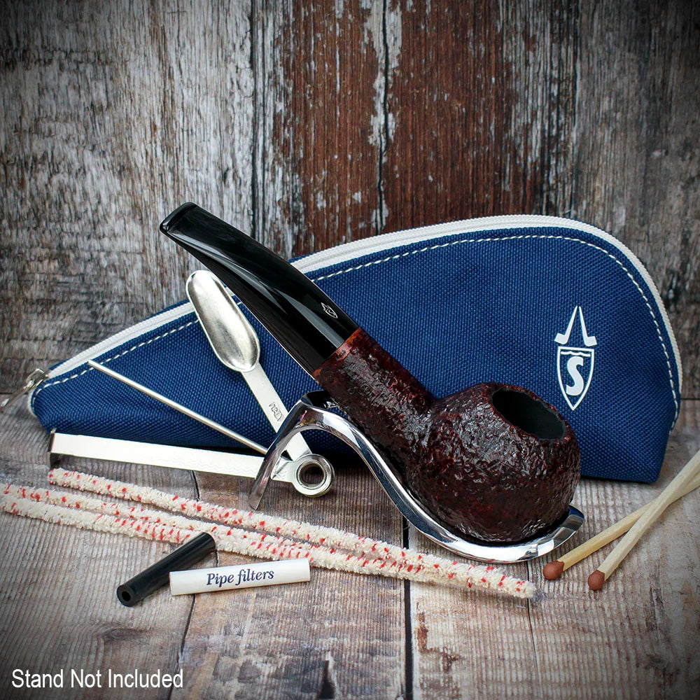 Savinelli One Rustic Dark Brown 321 Pipe Starter Kit