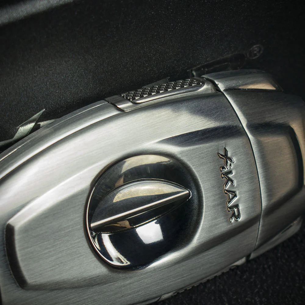 Xikar VX2 Brushed Chrome Cigar V Cutter