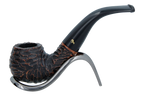 Peterson of Dublin Aran Rusticated Briar Smoking Pipe - Shape No.03