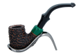 Peterson of Dublin St. Patrick's Day 2024 Limited Edition Rusticated "P" Lip Briar Pipe - Shape 313