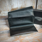 Rattray's Black Knight Leather Pipe Tobacco Pouch - Large Roll Up 1