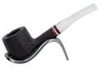 Savinelli Avorio Rustic Brown 121 - 6mm Briar Pipe