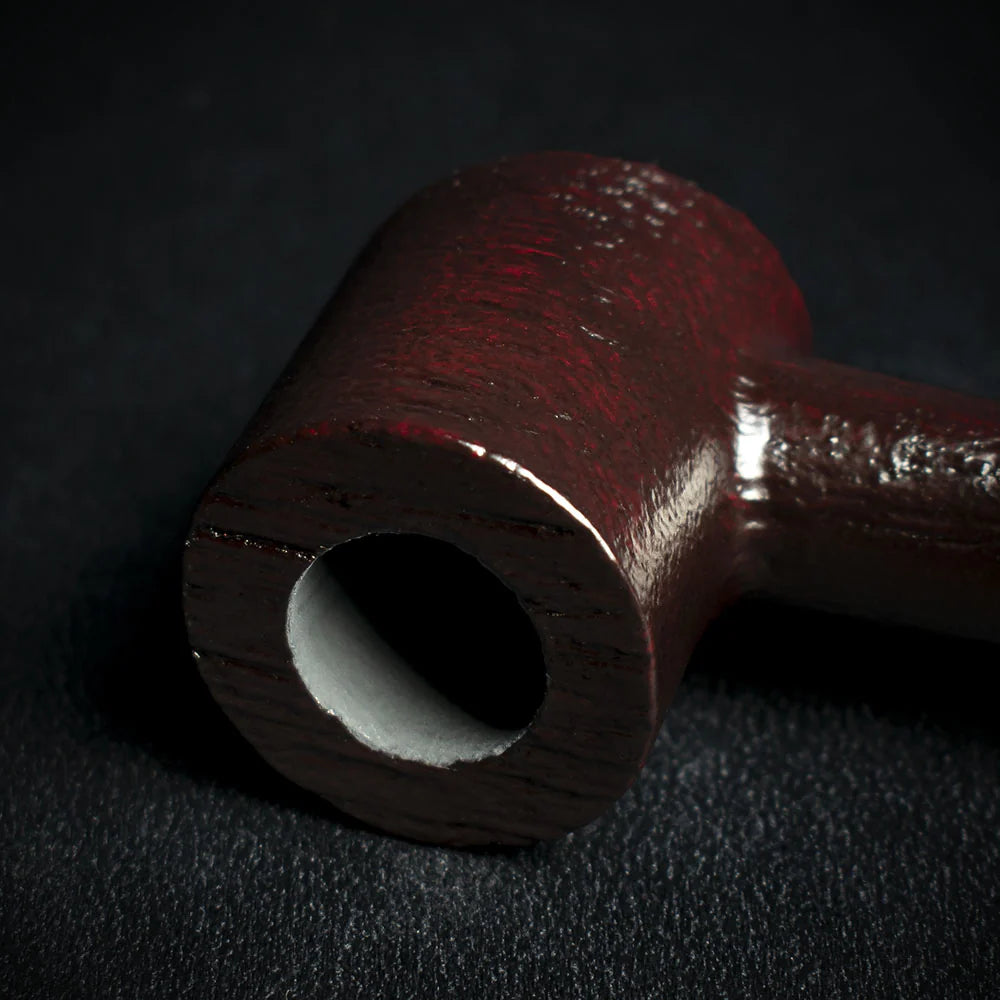 Smoke-King 9mm Rosewood Budget Pipe - Curved Rustic