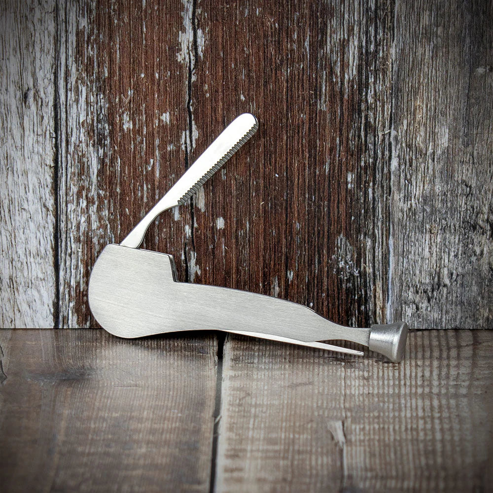 Pipe Shaped Pipe Tool - Chrome