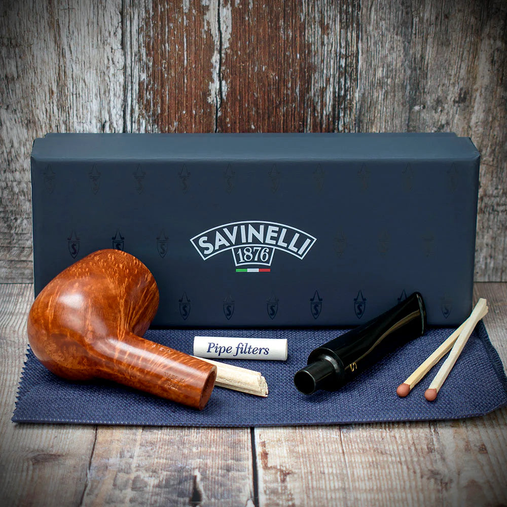 Savinelli Siena Shape No.141 - 9mm Briar Pipe