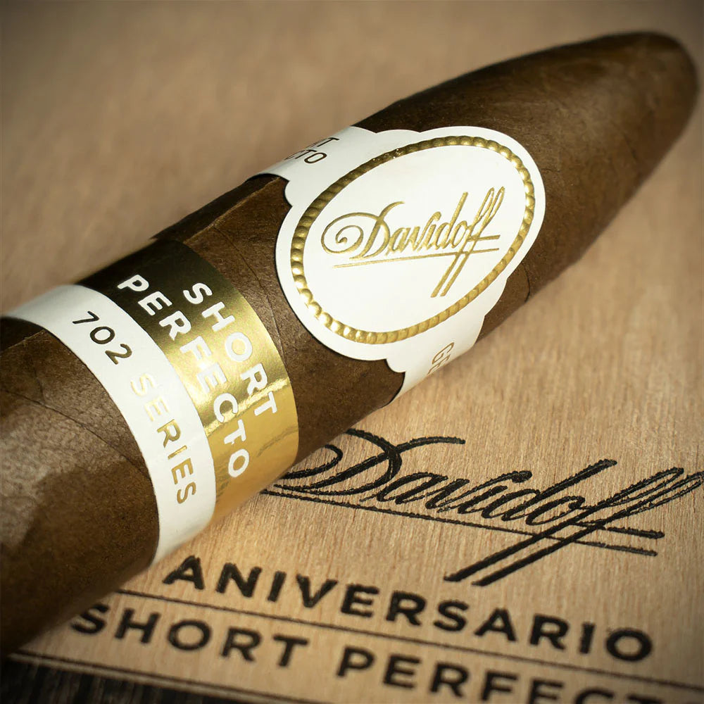 Davidoff 702 Series Aniversario Limited Edition Short Perfecto Cigar - Single