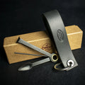 Chacom Pipe Tool & Rest - Black Leather