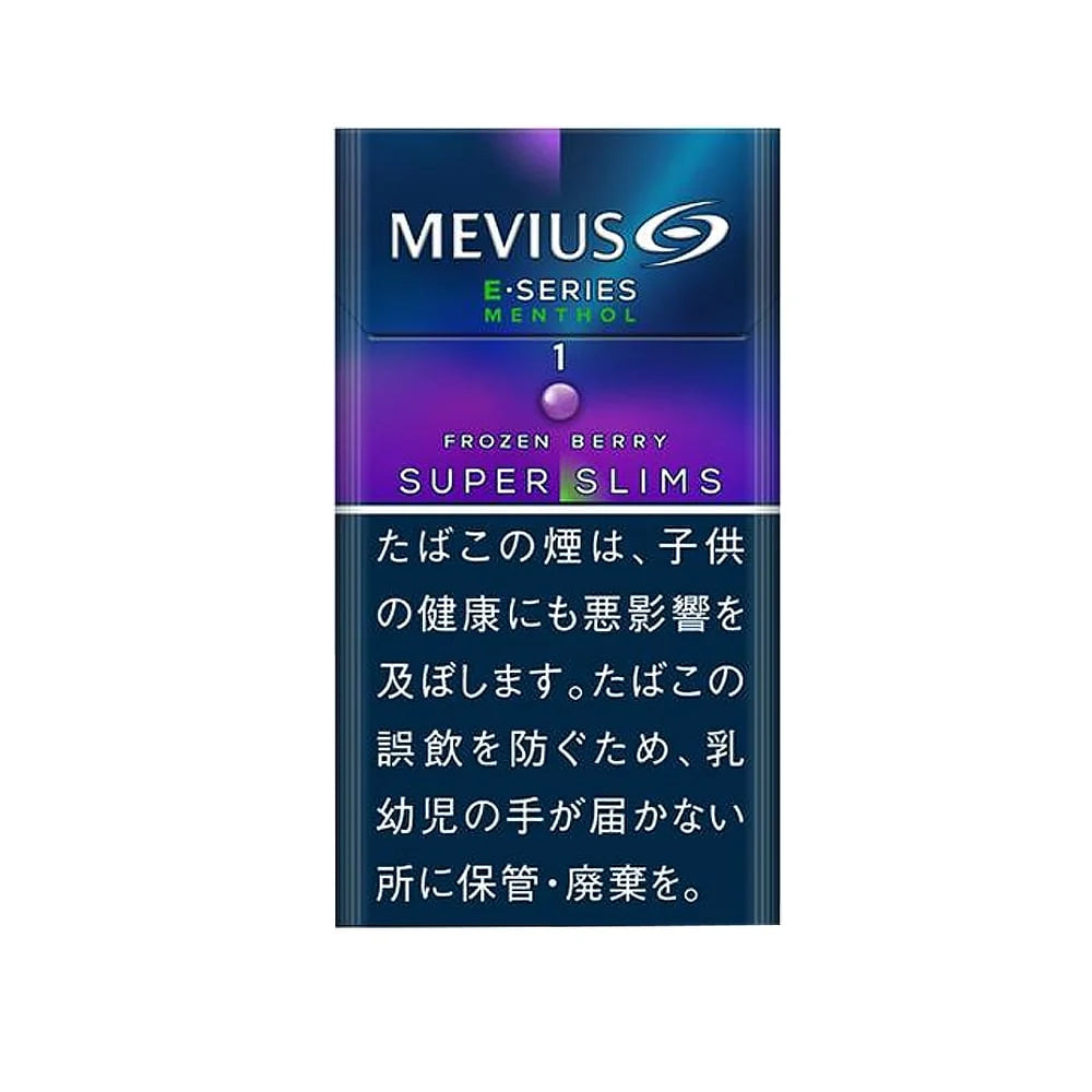 Mevius E Series Menthol Frozen Berry One 100’s (SuperSlims)