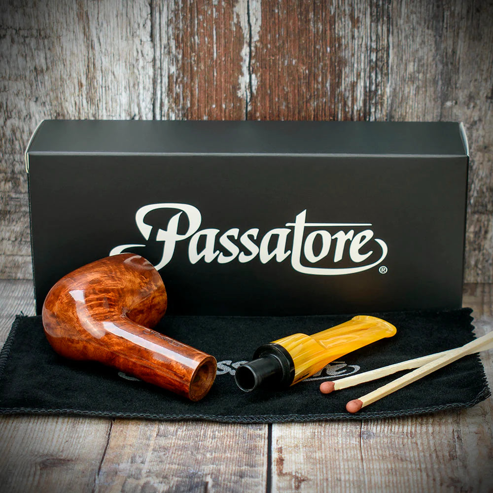 Passatore Rigoletto Briar Smoking Pipe 9mm Filter - 403213