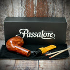 Passatore Rigoletto Briar Smoking Pipe 9mm Filter - 403213