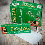 Zig Zag Regular Green Cigarette Papers - 8 Booklets