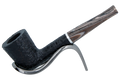 Savinelli Morellina Rustic Black 409R - 6mm Briar Pipe