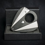 Xikar Xi80 Black Double Blade Guillotine Cigar Cutter