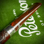 Peterson of Dublin Irish Harp Sandblasted Smoking Pipe - Shape 608