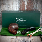 Peterson of Dublin Aran Briar Smoking Pipe - Shape No.221