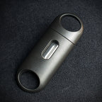 Black Plastic Cigar V Cutter