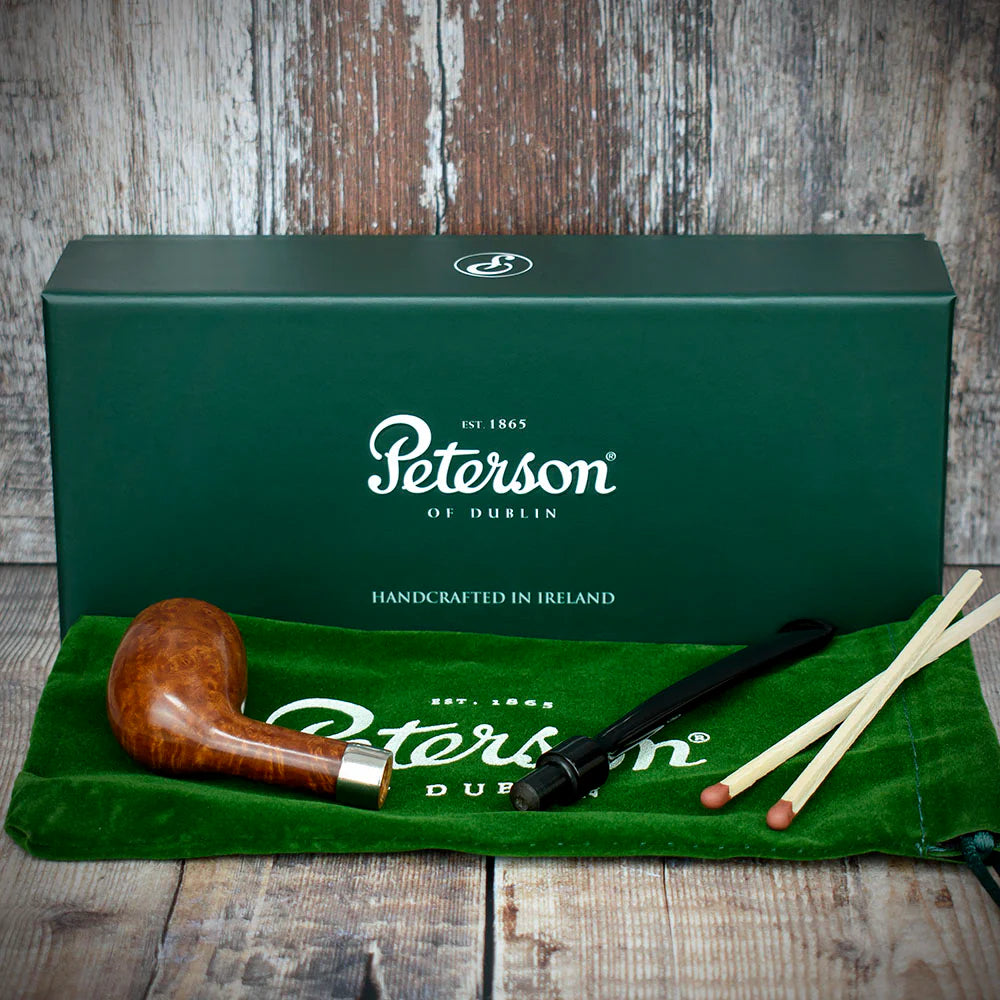 Peterson of Dublin Speciality Belgique Smooth Briar Smoking Pipe