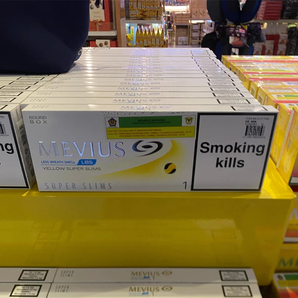 Mevius Yellow Super Slims