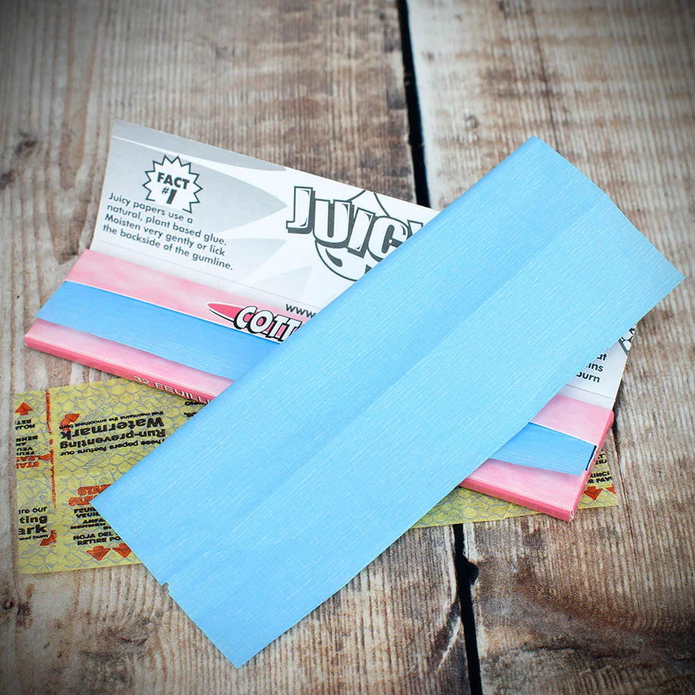 Juicy Jay's King Size Slim Rolling Papers - Cotton Candy