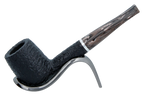Savinelli Morellina Rustic Black 128R - 6mm Briar Pipe