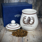 Savinelli Antico Ceramic Pipe Tobacco Jar - Indian