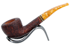 Savinelli Miele Rusticata Brownblast 316 - 6mm Briar Pipe
