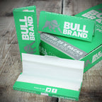 Bull Brand Green Cut Corners Rolling Papers - 25 Pack