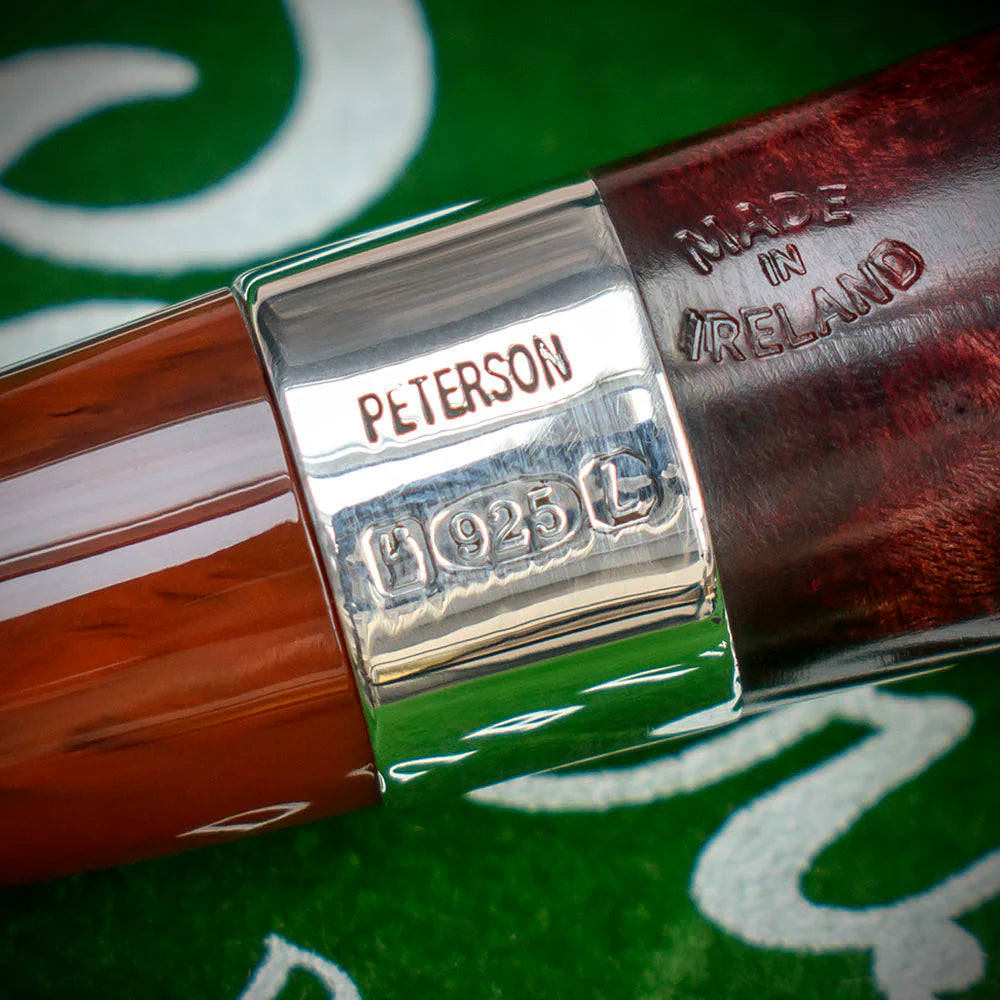 Peterson of Dublin Harp Briar Smoking Pipe - Shape No.107