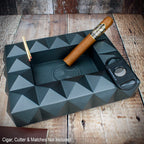 Colibri Quasar Cigar Ashtray - Charcoal
