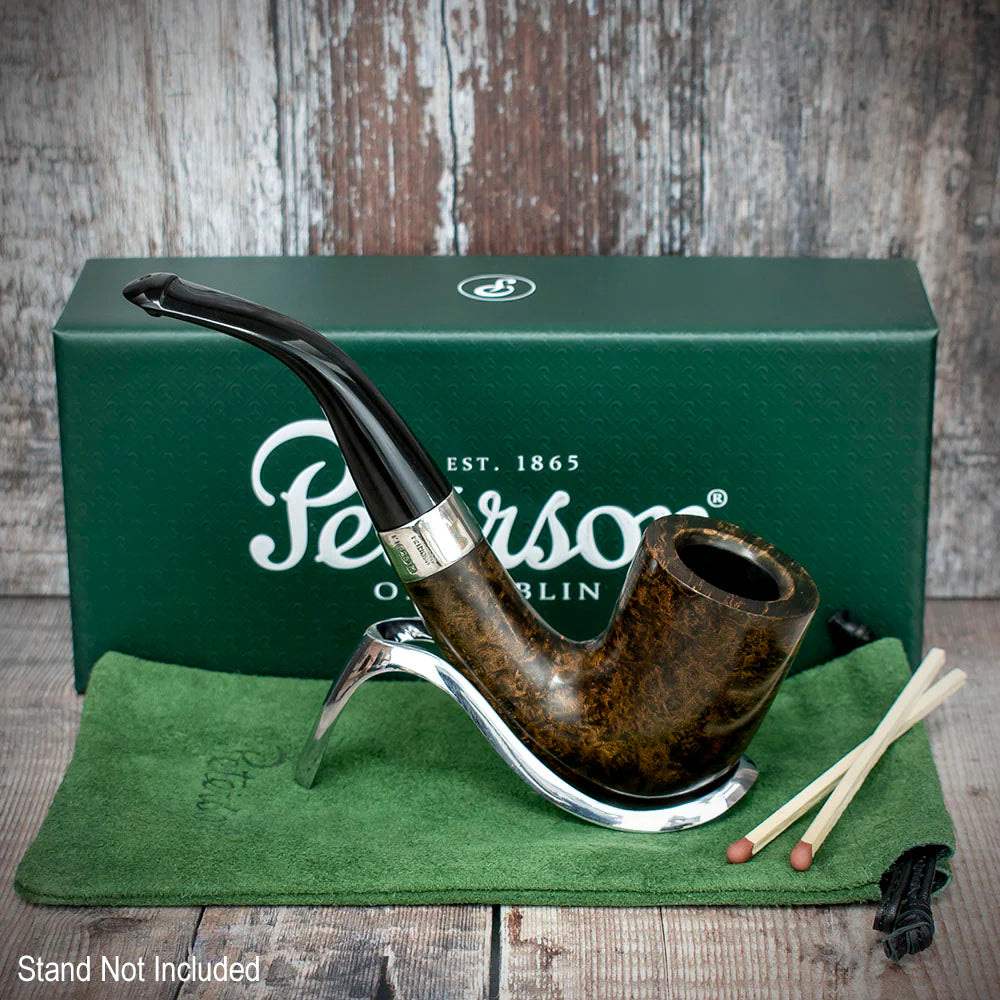 Peterson of Dublin Sherlock Holmes Briar Smoking Pipe - Dark Series Rathbone