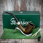Peterson of Dublin Sherlock Holmes Briar Smoking Pipe - Dark Series Rathbone