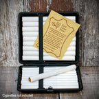 Kingsize Cigarette Case | Black Carbon Weave (605 702)