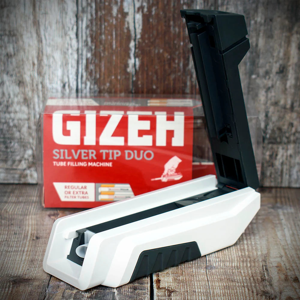 Gizeh Cigarette Tubing Machine Silver Tip Duo