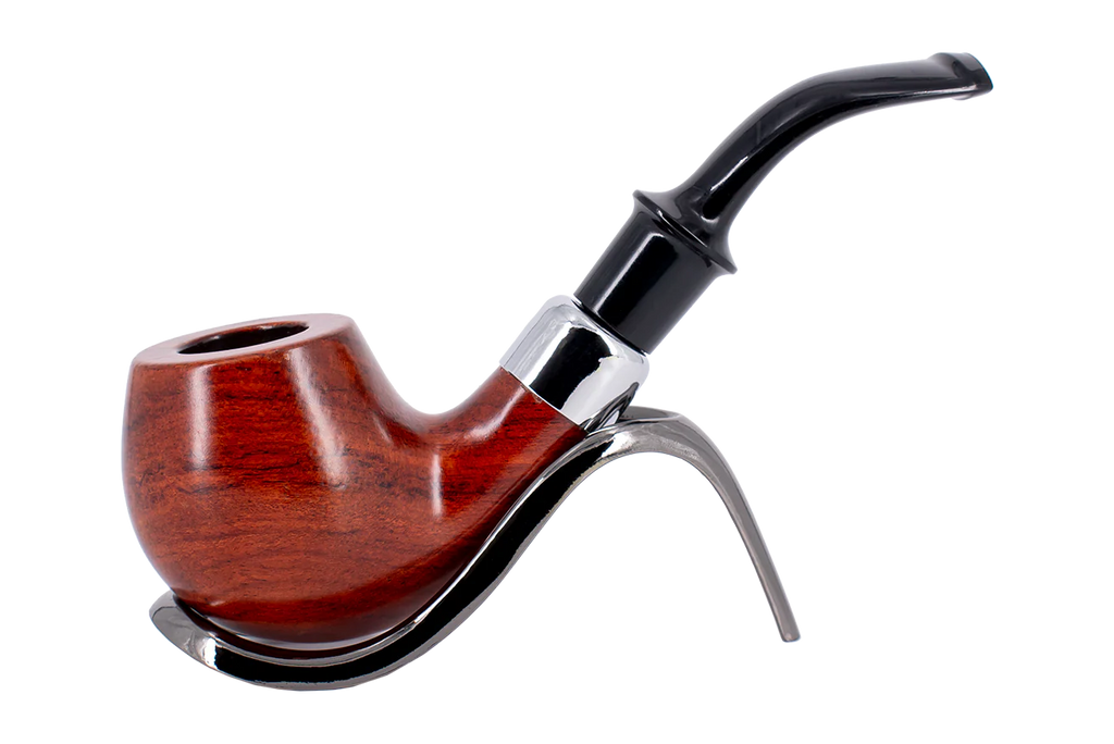 Smoke-King 9mm Rosewood Budget Pipe - Bent