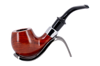 Smoke-King 9mm Rosewood Budget Pipe - Bent
