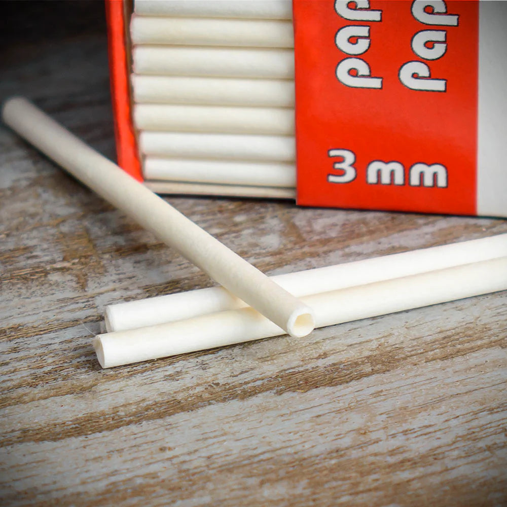 Denicotea Paper Pipe Filters 3mm - Pack of 100