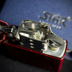 Star Petrol Lighter - Red Ice