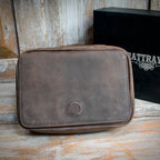Rattray's Peat Leather 3 Pipe Tobacco Pouch