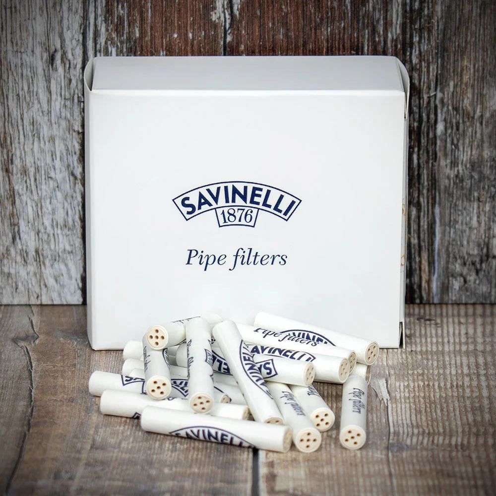 Savinelli Charcoal Pipe Filters 6mm Box of 30