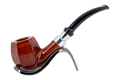 Smoke-King 9mm Rosewood Budget Pipe - Bent