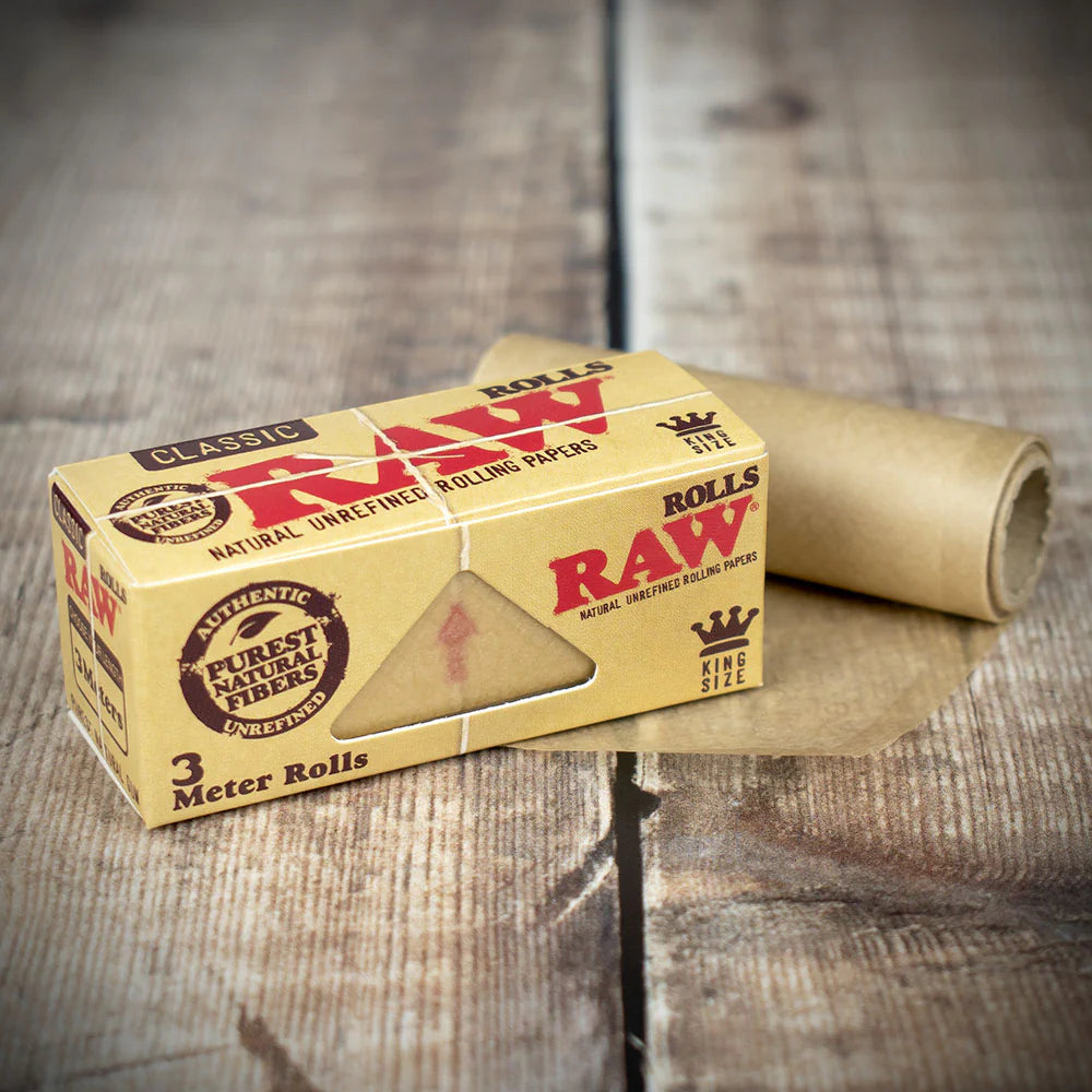 RAW Classic King Size Rolls - 3 Meter